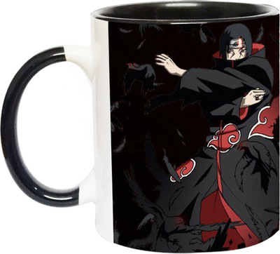 Ashvah Itachi UCHIHA - 3220 - BLK Ceramic Coffee Mug(350 ml)