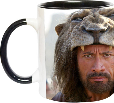 ARTBUG Hercules Dwayne Johnson - 2724 - BLK Ceramic Coffee Mug(350 ml)
