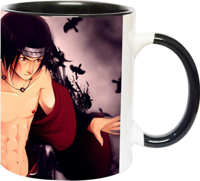 Ashvah Itachi UCHIHA - 3231 - BLK Ceramic Coffee Mug(350 ml)