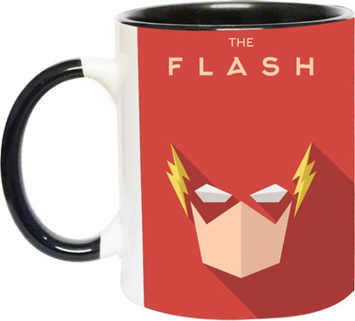 ARTBUG The Flash - 2907 - BLK Ceramic Coffee Mug(350 ml)