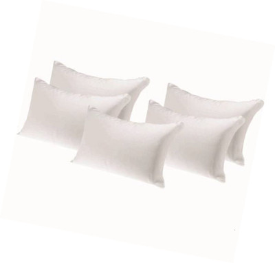 Changers Polyester Fibre Solid Sleeping Pillow Pack of 5(White)