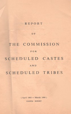 Report Of The Commission For Scheduled Castes And Scheduled Tribes (Eighth Report)(Paperback, Govt. of India)
