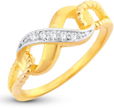 Sukkhi Alloy Crystal Gold Plated Ring