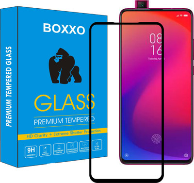 Boxxo Edge To Edge Tempered Glass for Mi K20, Mi K20 Pro(Pack of 1)