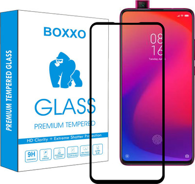 Boxxo Edge To Edge Tempered Glass for Mi K20, Mi K20 Pro(Pack of 1)