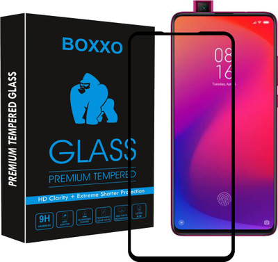 Boxxo Edge To Edge Tempered Glass for Mi K20, Mi K20 Pro(Pack of 1)