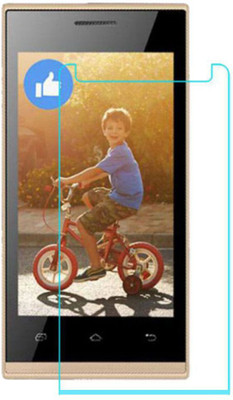 CHAMBU Tempered Glass Guard for Intex Aqua Star 5.0 Kitkat(Pack of 1)