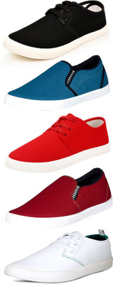 SCATCHITE Combo Pack of 5 Casual Sneakers With Loafers For Men Sneakers For Men(Multicolor)