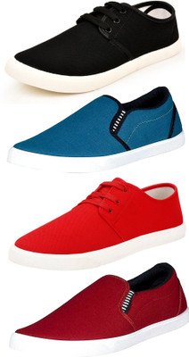 SCATCHITE Combo Pack of 4 Casual Sneakers With Loafers For Men Sneakers For Men(Multicolor)