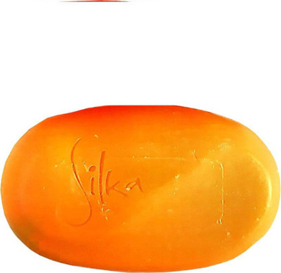 SILKA Papaya Soap For Skin Whitening And Skin Fairness(Pack Of 2)-135gm(2 x 67.5 g)