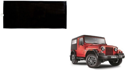 Auto Oprema Dashboard, Rear Window Sun Shade For Mahindra Thar(Black)