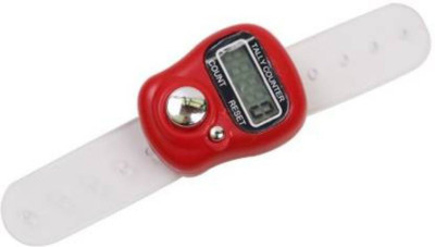 Sakar Mantra Jap Digital Finger Counting Machine Digital Tally Counter(Red Pack of 1)