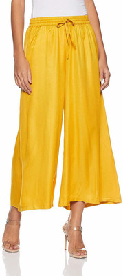 My lyra Regular Fit Women Yellow Trousers