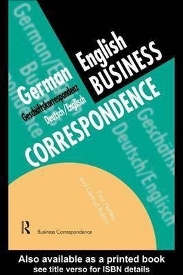 German Business Correspondence(English, Electronic book text, Hartley Paul Robins Gertrud)