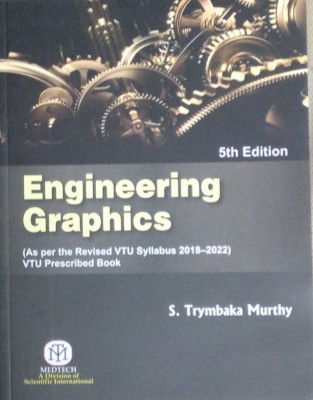 Textbook Of Engineering Graphics(English, MEDTECH, S . Trymbaka Murthy)