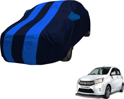 Auto Hub Car Cover For Maruti Suzuki Celerio (With Mirror Pockets)(Blue, Blue)