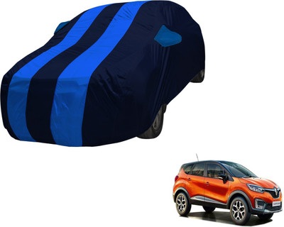 Amanzo Car Cover For Renault Captur (With Mirror Pockets)(Blue, Blue)