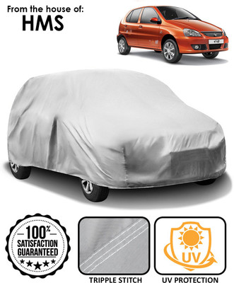 HMS Car Cover For Tata Indica (Without Mirror Pockets)(Silver)