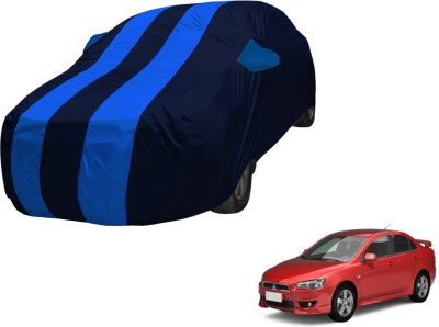 Amanzo Car Cover For Mitsubishi Lancer (With Mirror Pockets)(Blue, Blue)