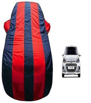 Frap Car Cover For Hyundai Grand i10 (With Mirror Pockets)(Red, Blue)