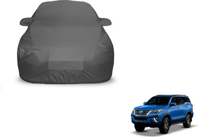 Amanzo Car Cover For Toyota New Fortuner (With Mirror Pockets)(Grey)