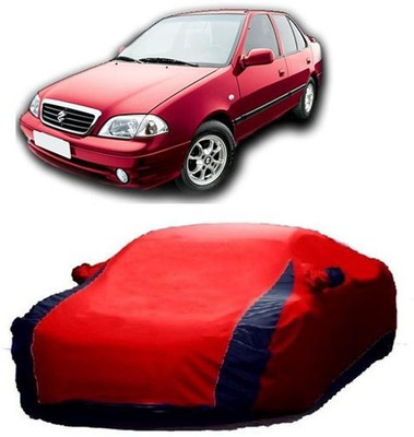 AAMANG Car Cover For Maruti Suzuki Esteem (With Mirror Pockets)(Red)