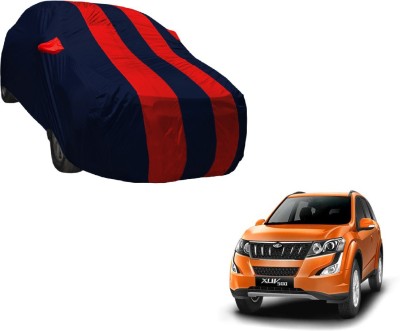 Amanzo Car Cover For Mahindra XUV 500 (With Mirror Pockets)(Blue, Red)