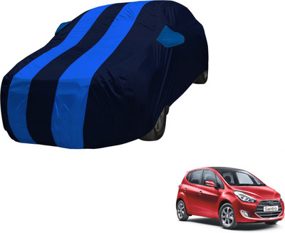Amanzo Car Cover For Hyundai Santro (With Mirror Pockets)(Blue, Blue)