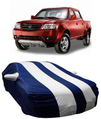 VIRMANG Car Cover For Tata Xenon (With Mirror Pockets)(White)