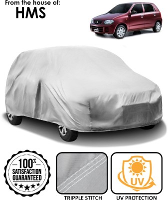 HMS Car Cover For Maruti Suzuki Alto (Without Mirror Pockets)(Silver)