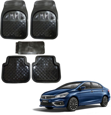 Oshotto Rubber Standard Mat For  Maruti Suzuki Ciaz(Black)