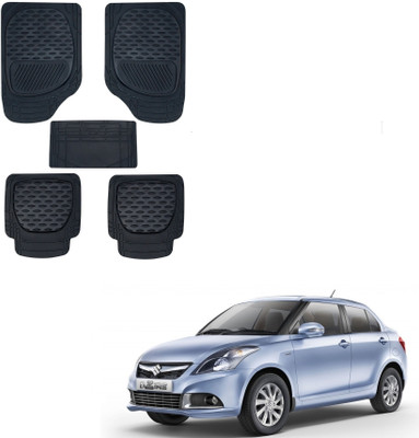 KOZDIKO Rubber Standard Mat For  Maruti Suzuki Swift Dzire(Black)