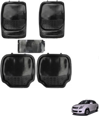 AuTO ADDiCT Rubber, PVC Standard Mat For  Maruti Suzuki Swift Dzire(Black)