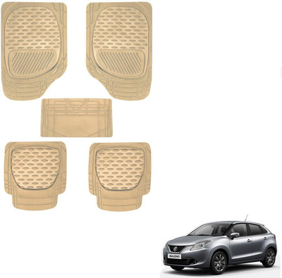 AuTO ADDiCT Rubber, PVC Standard Mat For  Maruti Suzuki Baleno(Beige)