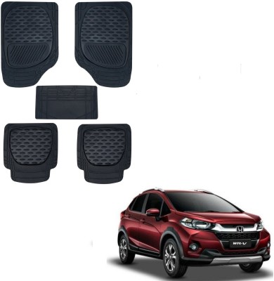 AuTO ADDiCT Rubber, PVC Standard Mat For  Honda WRV(Black)