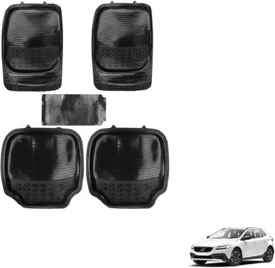 AuTO ADDiCT Rubber, PVC Standard Mat For  Volvo V40(Black)