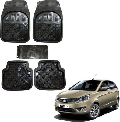 Oshotto Rubber Standard Mat For  Tata Bolt(Black)