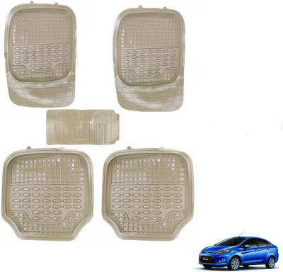AuTO ADDiCT PVC Standard Mat For  Ford New Fiesta(Beige)