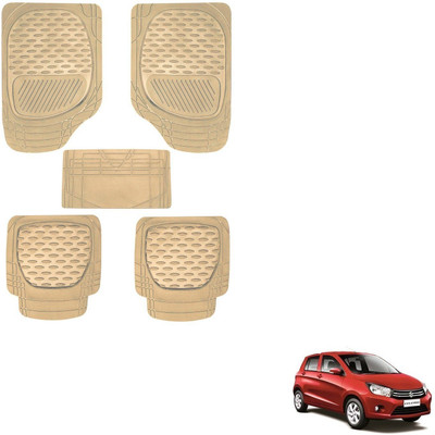 AuTO ADDiCT Rubber, PVC Standard Mat For  Maruti Suzuki Celerio(Beige)