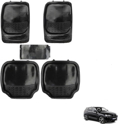 AuTO ADDiCT Rubber, PVC Standard Mat For  BMW X3(Black)