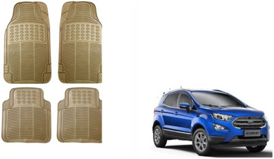 Auto Oprema Rubber Standard Mat For  Ford Ecosport(Beige)