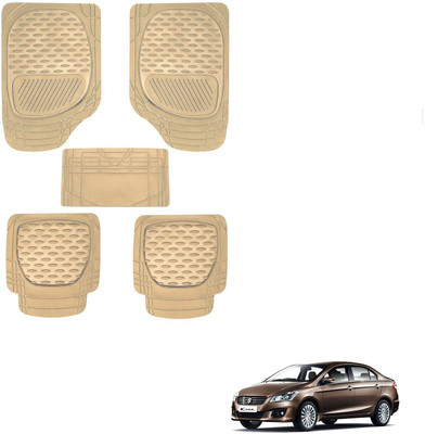 AuTO ADDiCT Rubber, PVC Standard Mat For  Maruti Suzuki Ciaz(Beige)
