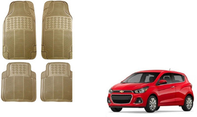 Auto Oprema Rubber Standard Mat For  Chevrolet Spark(Beige)