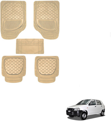 AuTO ADDiCT Rubber, PVC Standard Mat For  Maruti Suzuki Alto(Beige)