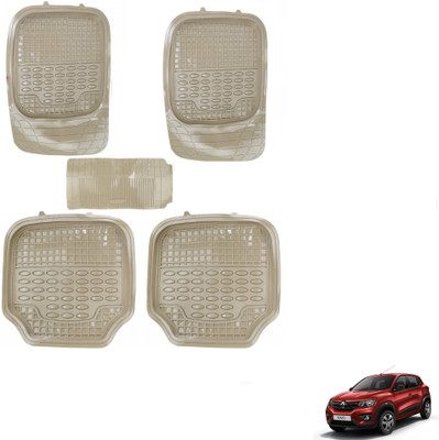 AuTO ADDiCT PVC Standard Mat For  Renault Kwid(Beige)