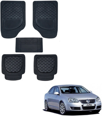 KOZDIKO Rubber Standard Mat For  Volkswagen Jetta(Black)