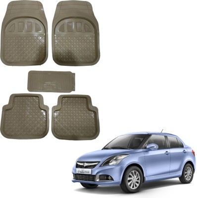 Oshotto Rubber Standard Mat For  Maruti Suzuki Swift Dzire(Beige)