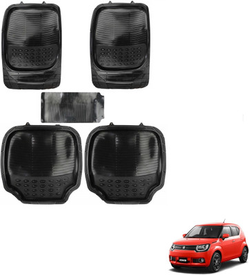 AuTO ADDiCT Rubber, PVC Standard Mat For  Maruti Suzuki Ignis(Black)