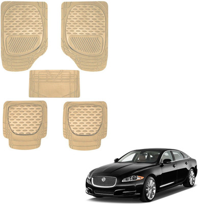 AuTO ADDiCT Rubber, PVC Standard Mat For  Jaguar XJ-TYPE(Beige)