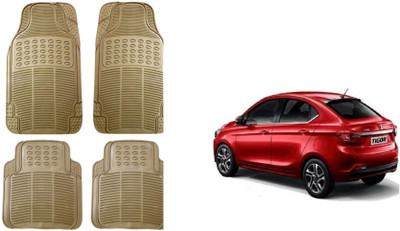 Auto Oprema Rubber Standard Mat For  Tata Tigor(Beige)